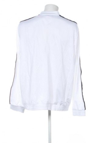 Ανδρική αθλητική ζακέτα Kappa, Μέγεθος XXL, Χρώμα Λευκό, Τιμή 56,99 €