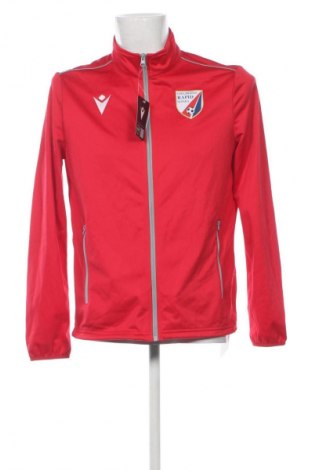 Herren Sportoberteil Macron, Größe M, Farbe Rot, Preis € 39,99