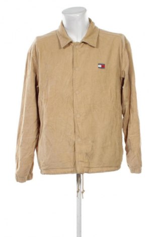 Férfi dzseki Tommy Jeans, Méret L, Szín Bézs, Ár 27 589 Ft