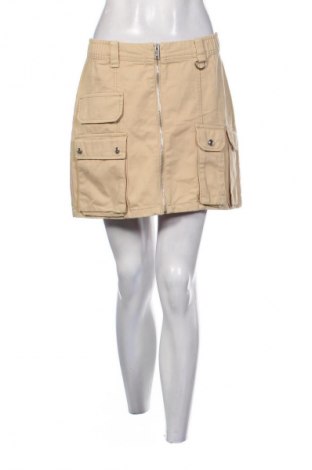 Φούστα Bershka, Μέγεθος M, Χρώμα  Μπέζ, Τιμή 10,00 €