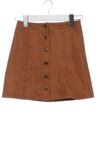 Szoknya Pull&Bear, Méret XS, Szín Barna, Ár 2 429 Ft