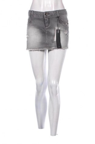 Fustă Stradivarius, Mărime XL, Culoare Gri, Preț 123,00 Lei