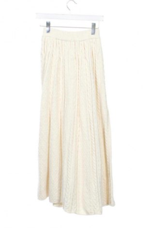 Spódnica Unbranded, Rozmiar XS, Kolor ecru, Cena 64,30 zł