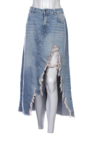 Fustă Stradivarius, Mărime XL, Culoare Albastru, Preț 125,12 Lei