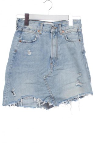 Szoknya Zara, Méret XS, Szín Kék, Ár 4 659 Ft