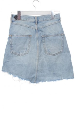 Szoknya Zara, Méret XS, Szín Kék, Ár 4 659 Ft