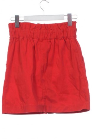 Fustă Zara, Mărime XS, Culoare Roșu, Preț 52,13 Lei