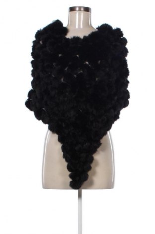 Poncho Liu Jo, Mărime S, Culoare Negru, Preț 181,99 Lei