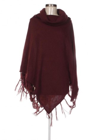 Poncho Milla, Größe M, Farbe Rot, Preis 10,99 €