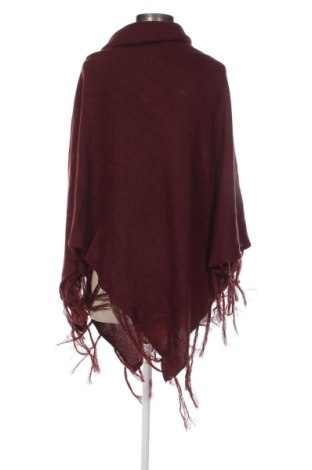 Poncho Milla, Größe M, Farbe Rot, Preis 10,99 €