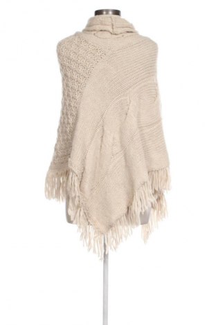 Poncho Unbranded, Größe S, Farbe Beige, Preis 14,99 €