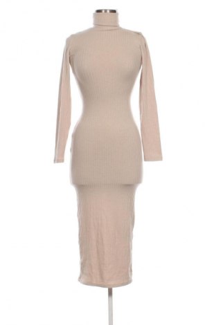 Sukienka Bershka, Rozmiar XS, Kolor Beżowy, Cena 43,99 zł