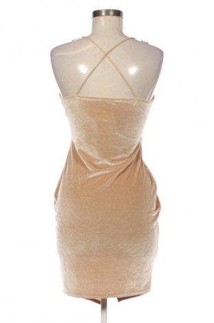 Rochie Boohoo, Mărime M, Culoare Bej, Preț 46,99 Lei