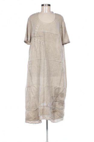 Sukienka Caramelo, Rozmiar 4XL, Kolor Beżowy, Cena 107,17 zł