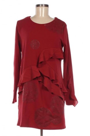 Sukienka Desigual, Rozmiar L, Kolor Czerwony, Cena 511,88 zł