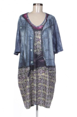 Sukienka Mia Moda, Rozmiar 4XL, Kolor Kolorowy, Cena 131,57 zł