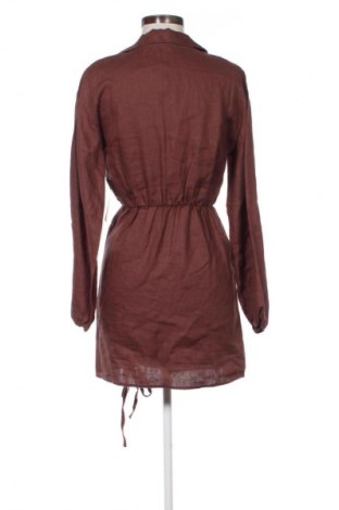 Šaty  NA-KD, Velikost XS, Barva Hnědá, Cena  1 565,00 Kč