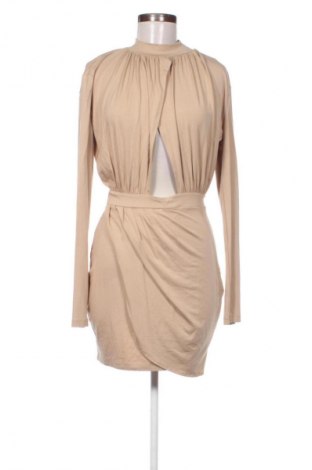 Šaty  NA-KD, Velikost M, Barva Béžová, Cena  1 111,00 Kč
