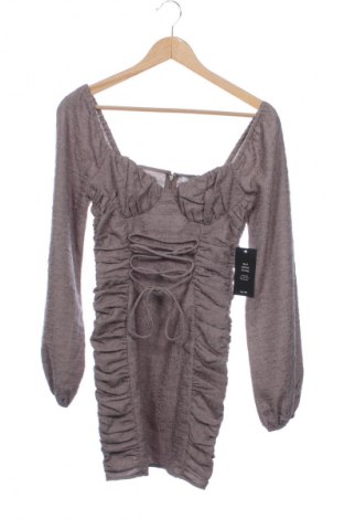 Šaty  NA-KD, Velikost S, Barva Béžová, Cena  883,00 Kč