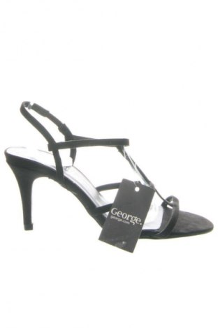 Sandały George, Rozmiar 37, Kolor Czarny, Cena 171,47 zł