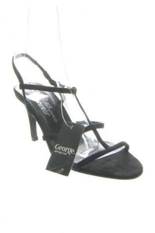 Sandały George, Rozmiar 37, Kolor Czarny, Cena 171,47 zł
