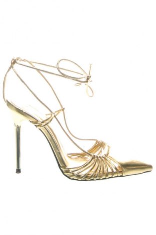Sandały Zara, Rozmiar 38, Kolor Złocisty, Cena 139,79 zł