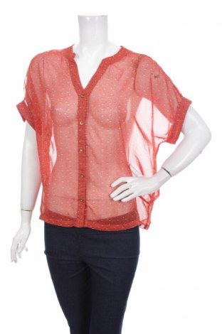 Γυναικείο πουκάμισο Vero Moda, Μέγεθος L, Χρώμα Καφέ, Τιμή 11,75 €