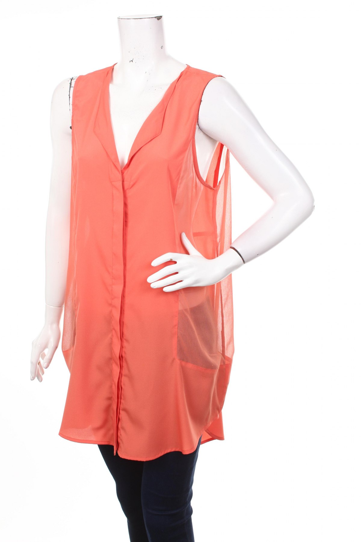 Γυναικείο πουκάμισο Bon'a Parte, Μέγεθος XL, Χρώμα Ρόζ , Τιμή 10,52 €