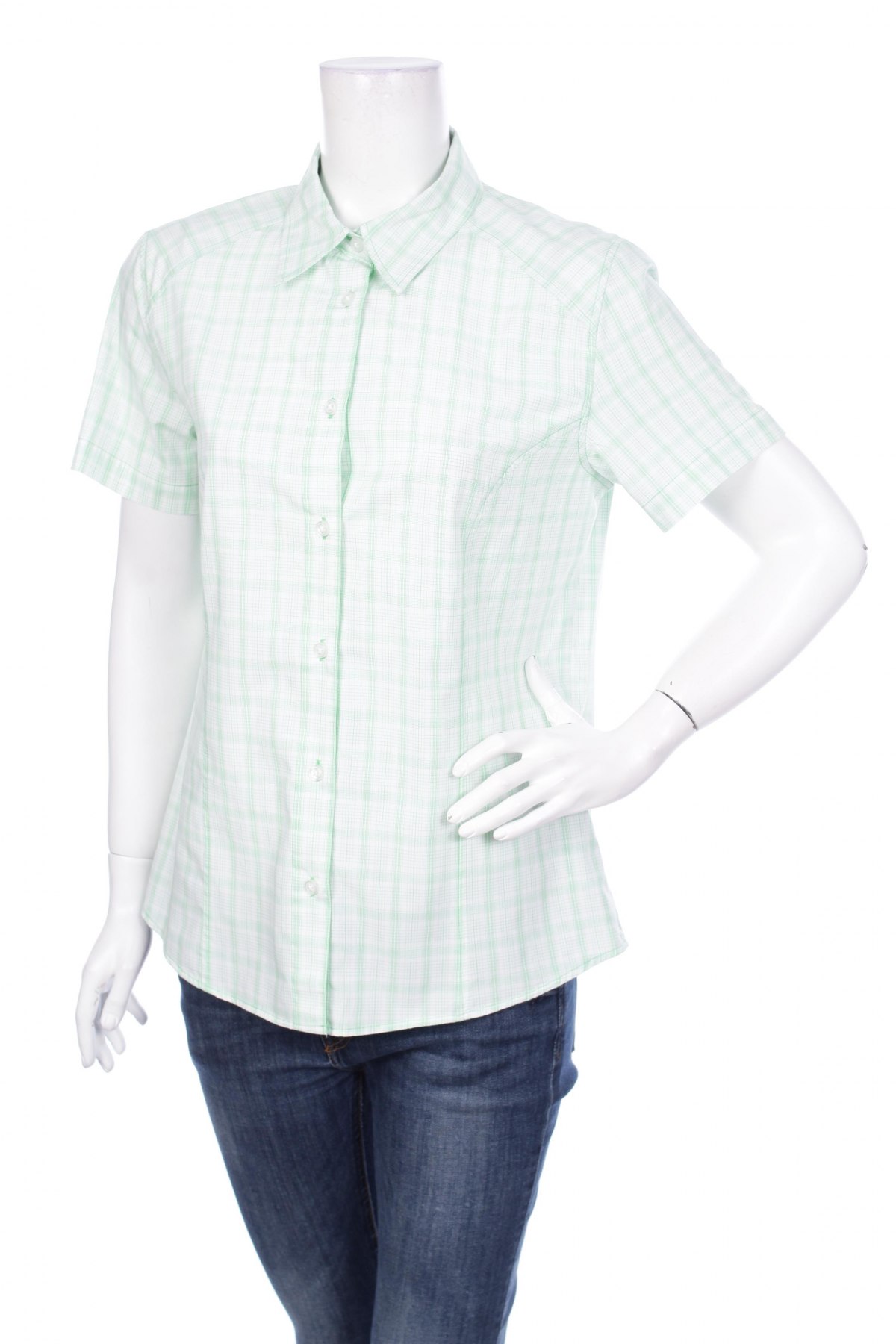 Γυναικείο πουκάμισο Crane, Μέγεθος L, Χρώμα Πράσινο, Τιμή 9,90 €