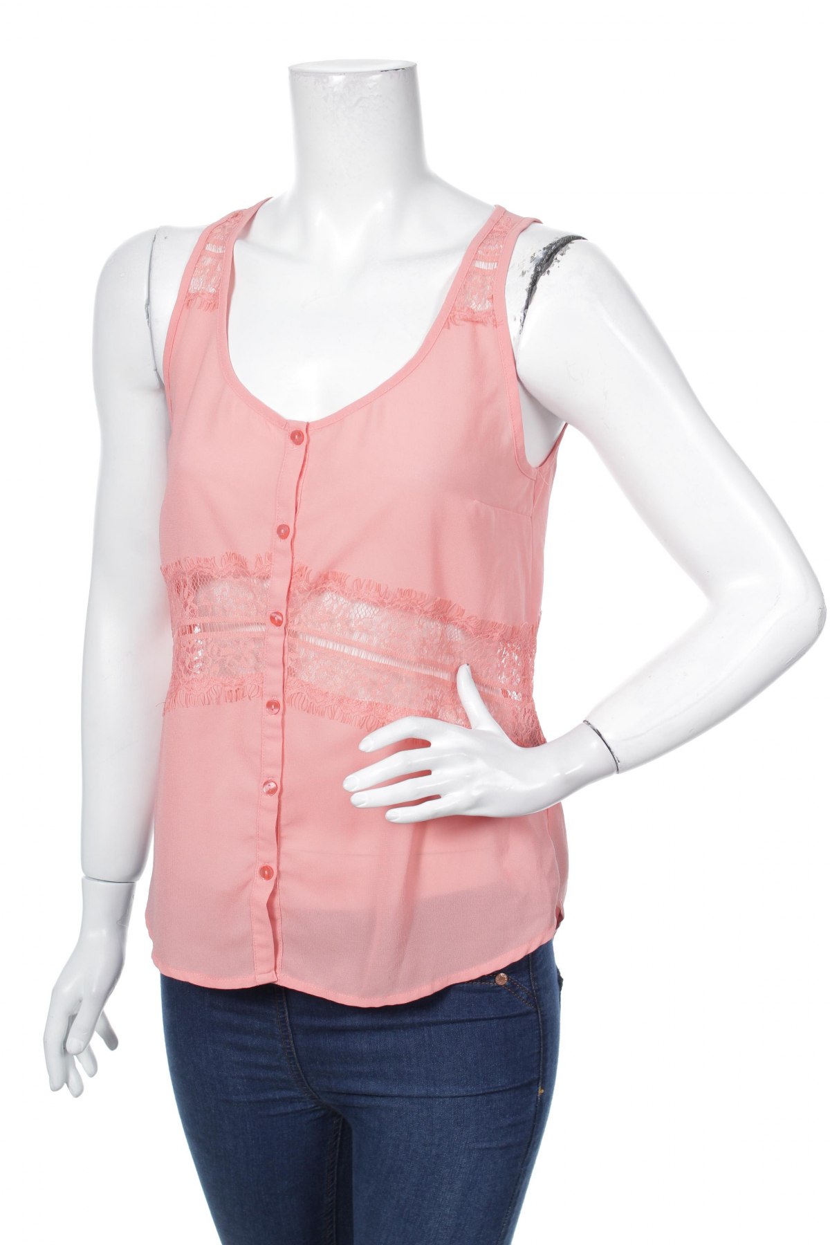 Γυναικείο πουκάμισο Fb Sister, Μέγεθος S, Χρώμα Ρόζ , Τιμή 8,04 €