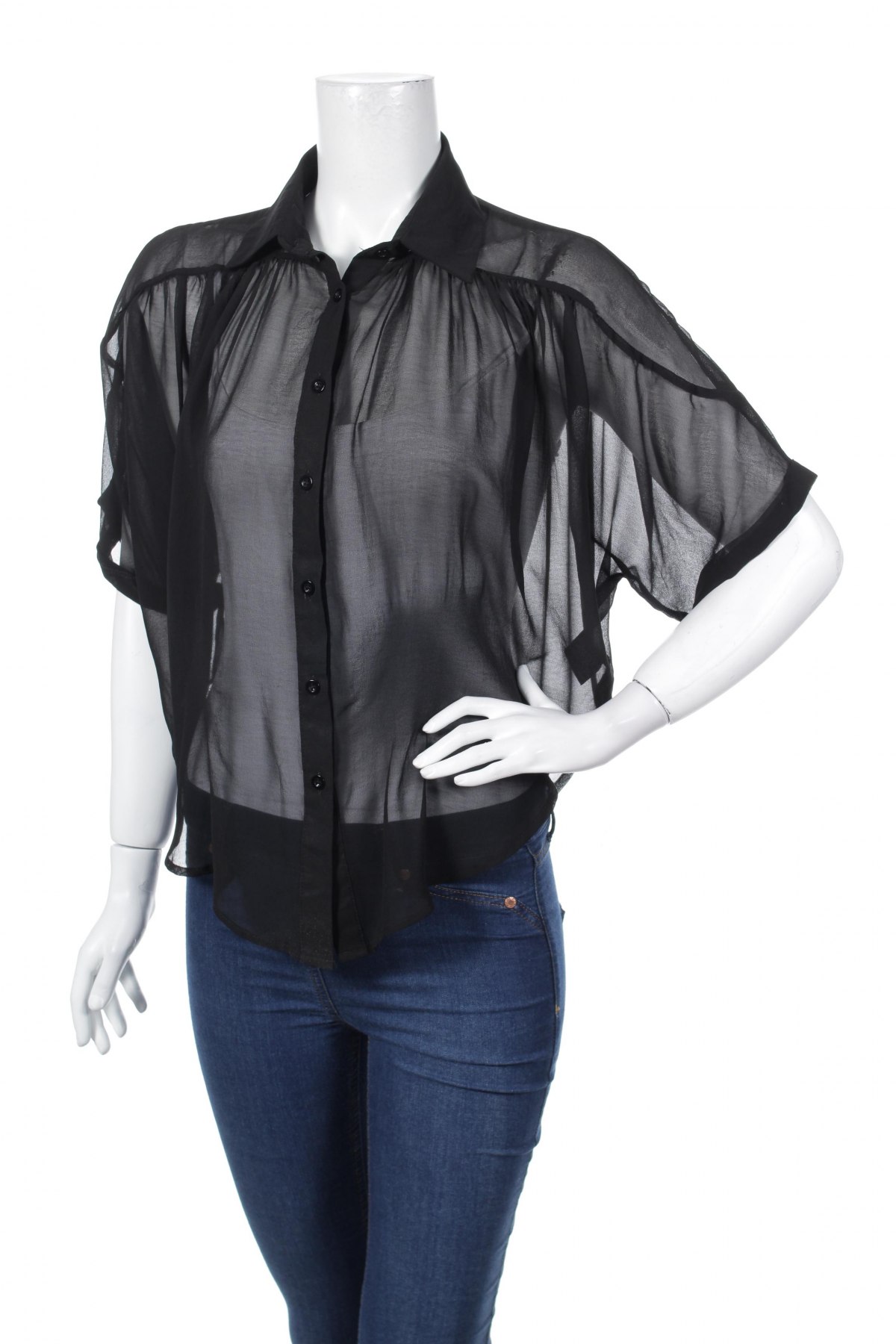 Γυναικείο πουκάμισο Seductions, Μέγεθος M, Χρώμα Μαύρο, Τιμή 10,52 €