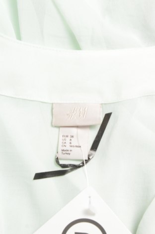 Γυναικείο πουκάμισο H&M, Μέγεθος M, Χρώμα Πράσινο, Τιμή 14,23 €