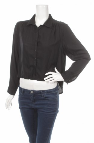 Γυναικείο πουκάμισο H&M Divided, Μέγεθος M, Χρώμα Μαύρο, Τιμή 20,10 €