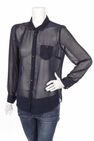 Γυναικείο πουκάμισο Atmosphere, Μέγεθος L, Χρώμα Μπλέ, Τιμή 16,08 €
