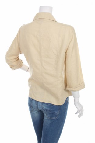 Γυναικείο πουκάμισο Biaggini, Μέγεθος L, Χρώμα  Μπέζ, Τιμή 18,56 €