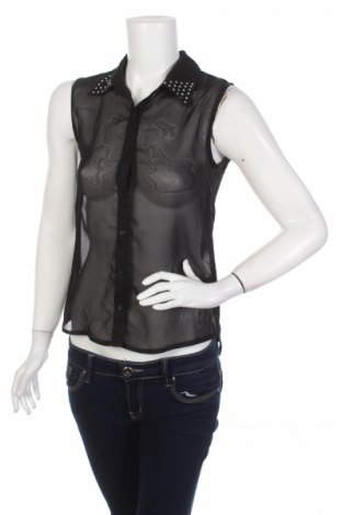 Γυναικείο πουκάμισο D-Xel, Μέγεθος M, Χρώμα Μαύρο, Τιμή 9,90 €