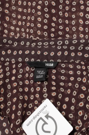 Γυναικείο πουκάμισο H&M, Μέγεθος M, Χρώμα Καφέ, Τιμή 9,28 €