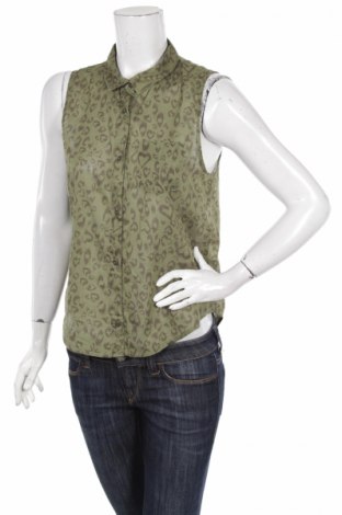 Γυναικείο πουκάμισο H&M Divided, Μέγεθος S, Χρώμα Πράσινο, Τιμή 11,13 €