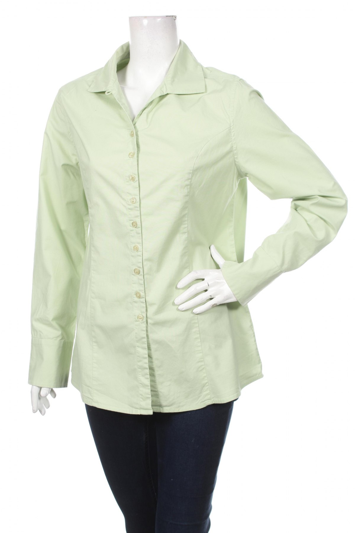 Γυναικείο πουκάμισο Best Connections, Μέγεθος L, Χρώμα Πράσινο, Τιμή 12,99 €