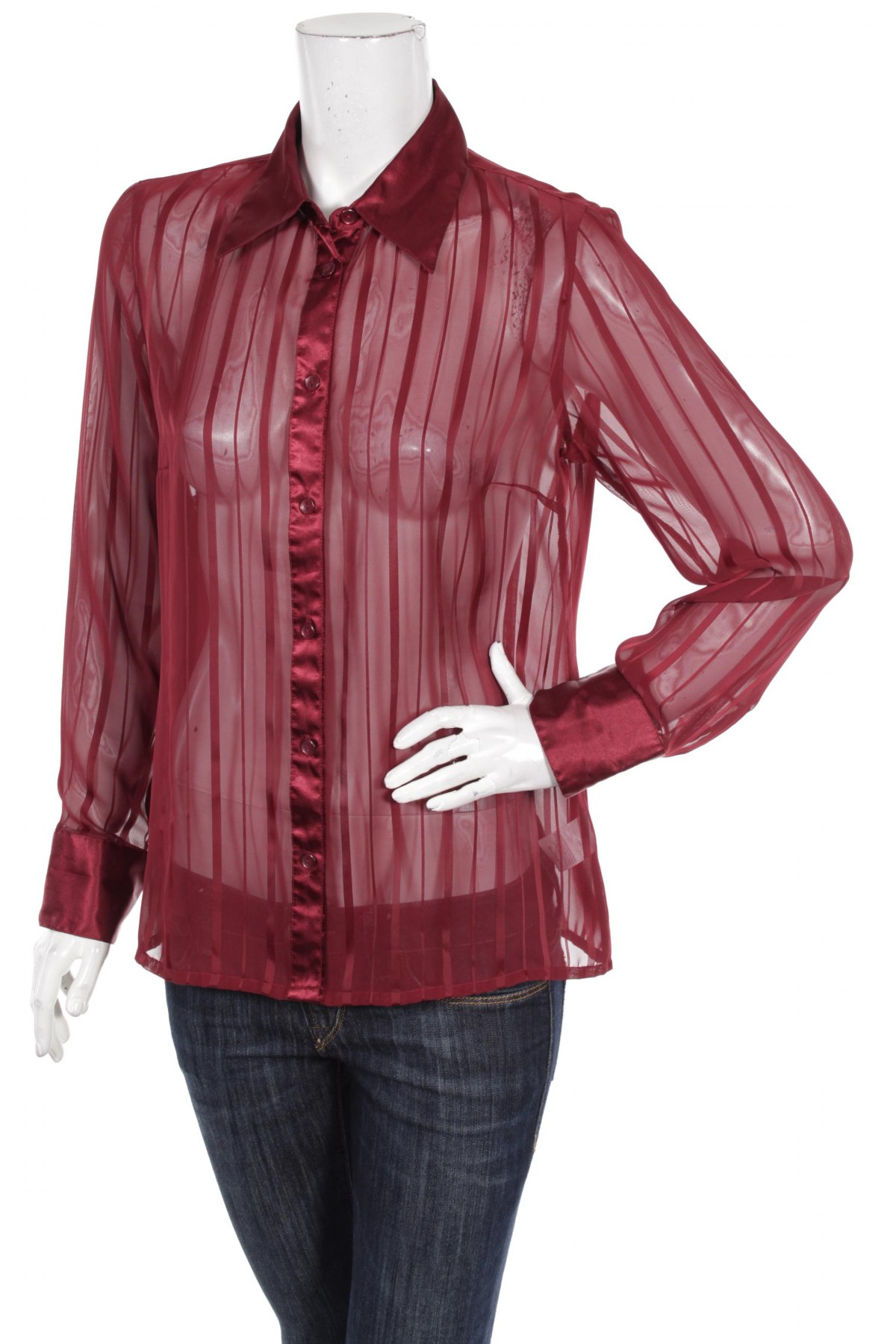 Γυναικείο πουκάμισο Biaggini, Μέγεθος M, Χρώμα Κόκκινο, Τιμή 14,23 €