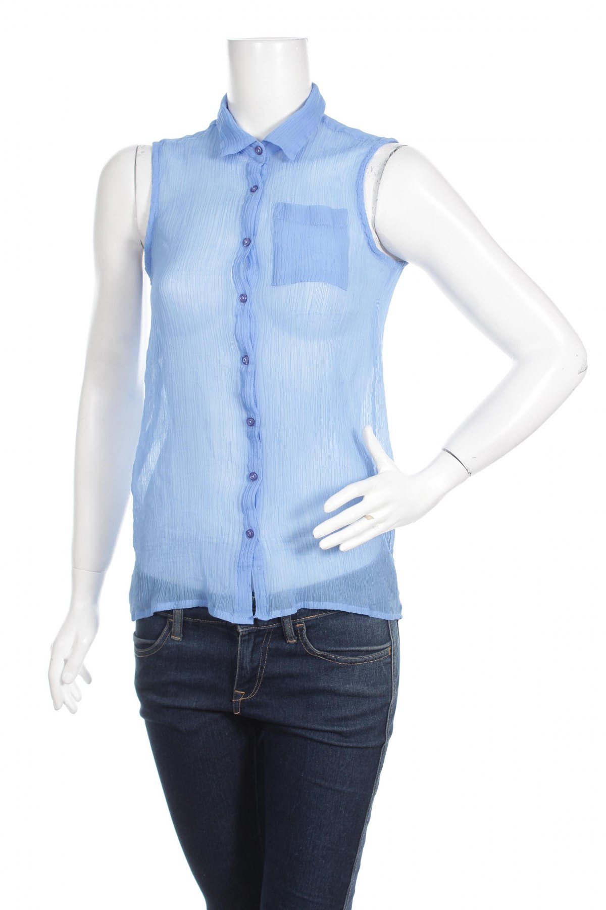 Γυναικείο πουκάμισο Milla, Μέγεθος S, Χρώμα Μπλέ, Τιμή 8,66 €