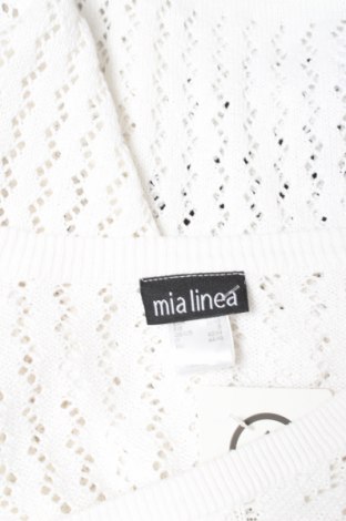 Дамска жилетка Mia Linea, Размер S, Цвят Бял, Цена 20,40 лв.