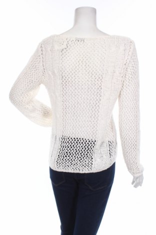 Дамски пуловер Popin, Размер L, Цвят Бял, Цена 22,10 лв.