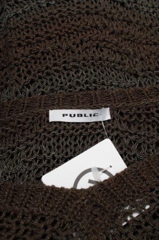 Дамски пуловер Public, Размер L, Цвят Зелен, Цена 19,55 лв.
