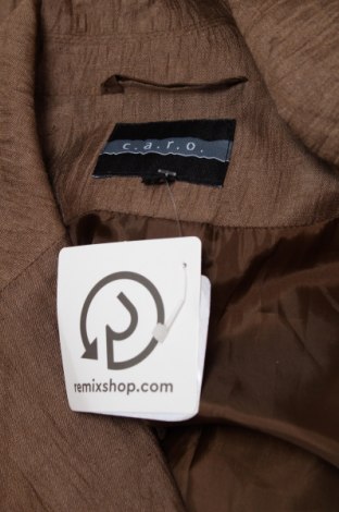 Дамско сако C.A.R.O, Размер XL, Цвят Кафяв, Цена 22,10 лв.