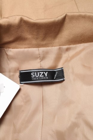 Дамско сако Suzy by Suzy Shier, Размер M, Цвят Бежов, Цена 19,55 лв.