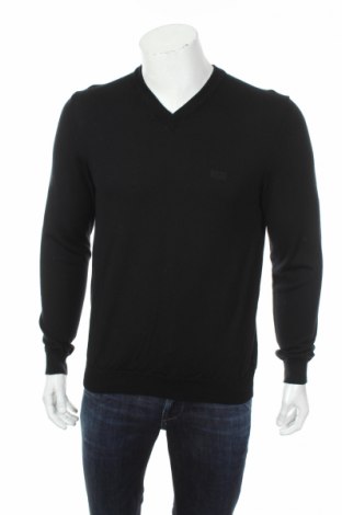 Pánsky sveter Hugo Boss, Veľkosť L, Farba Čierna, 100% merino , Cena 20,10 €
