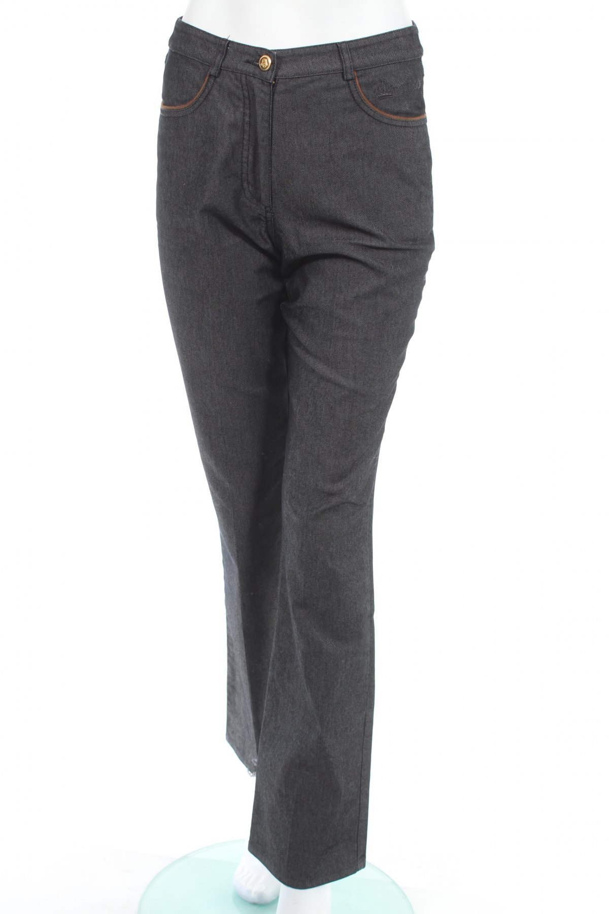 Дамски панталон Pompoos Design By Harald Glockler, Размер XS, Цвят Черен, Цена 35,70 лв.