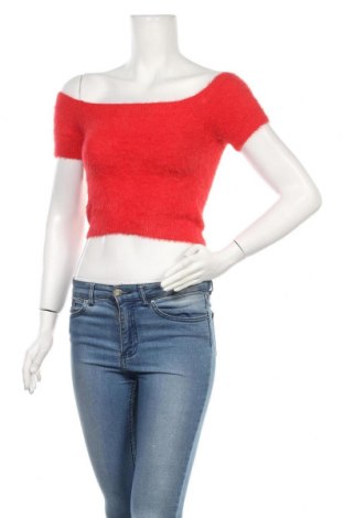 Pulover de femei Kendall & Kylie, Mărime XS, Culoare Roșu, 61% poliamidă, 39%acril, Preț 35,02 Lei