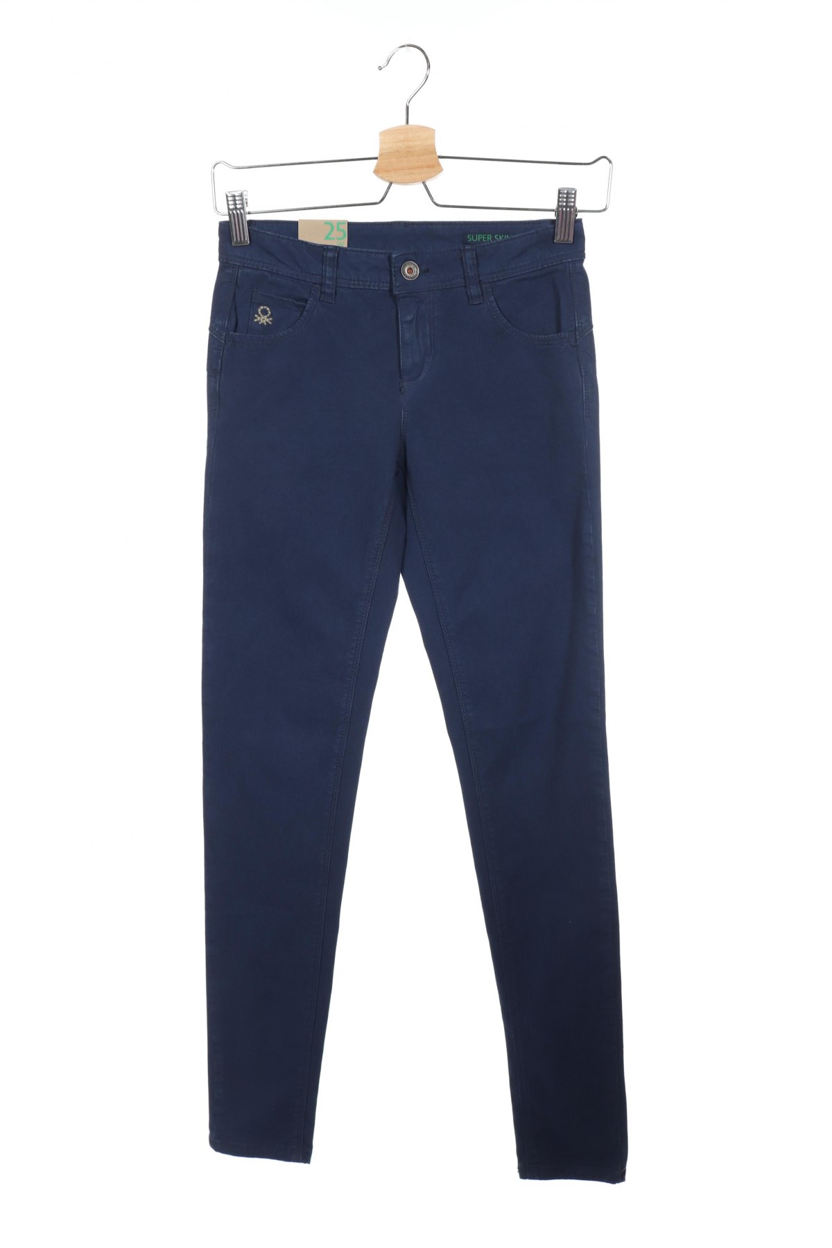 Dámske džínsy  United Colors Of Benetton, Veľkosť XXS, Farba Modrá, 92% bavlna, 8% elastan, Cena  34,41 €